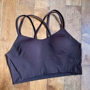 Lululemon Like A Cloud longline bra ESPRESSO Size 10